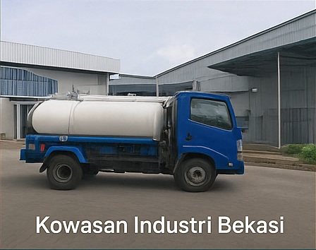 Pengiriman air bersih Usaha Rizki